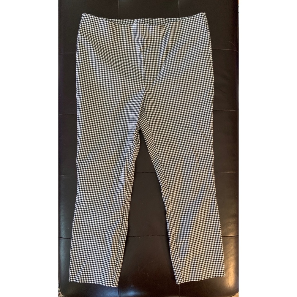 Vintage High Waisted Gingham Pants